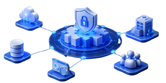 3D Deployment Network Illustration